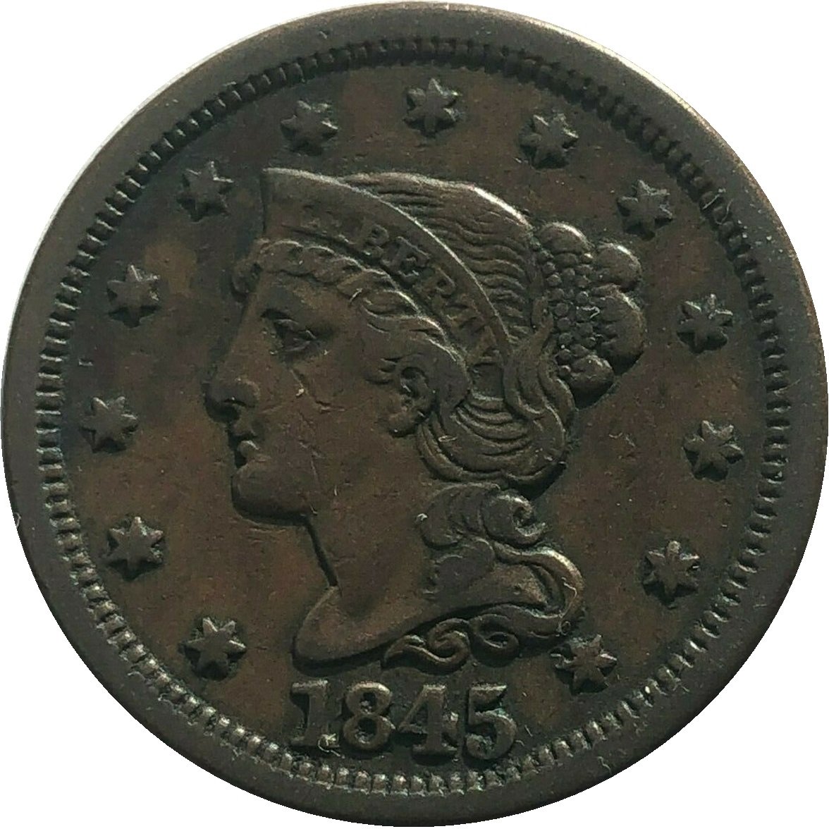 1845-1c-Braided-Hair-Large-Cent